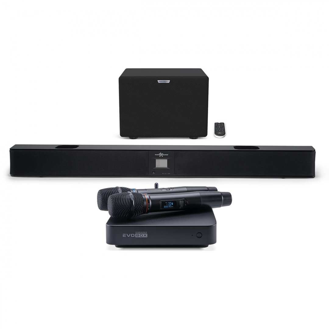 караоке-комплект EVOBOX Plus + EvoSound Bar (саундбар с караоке) в Саранске