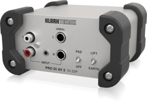Klark Teknik DI 22P пассивный стерео директ-бокс в Саранске