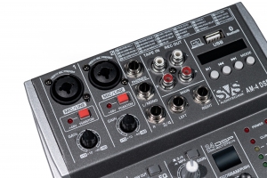 SVS Audiotechnik mixers AM-4 DSP Аналоговый микшерный пульт, 4-канала в Саранске